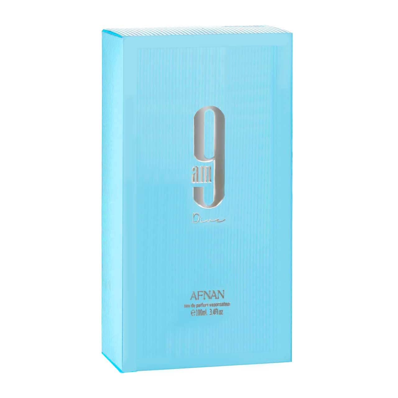 Afnan 9Am Dive Eau de Parfum Spray for Unisex, 3.4 Ounce