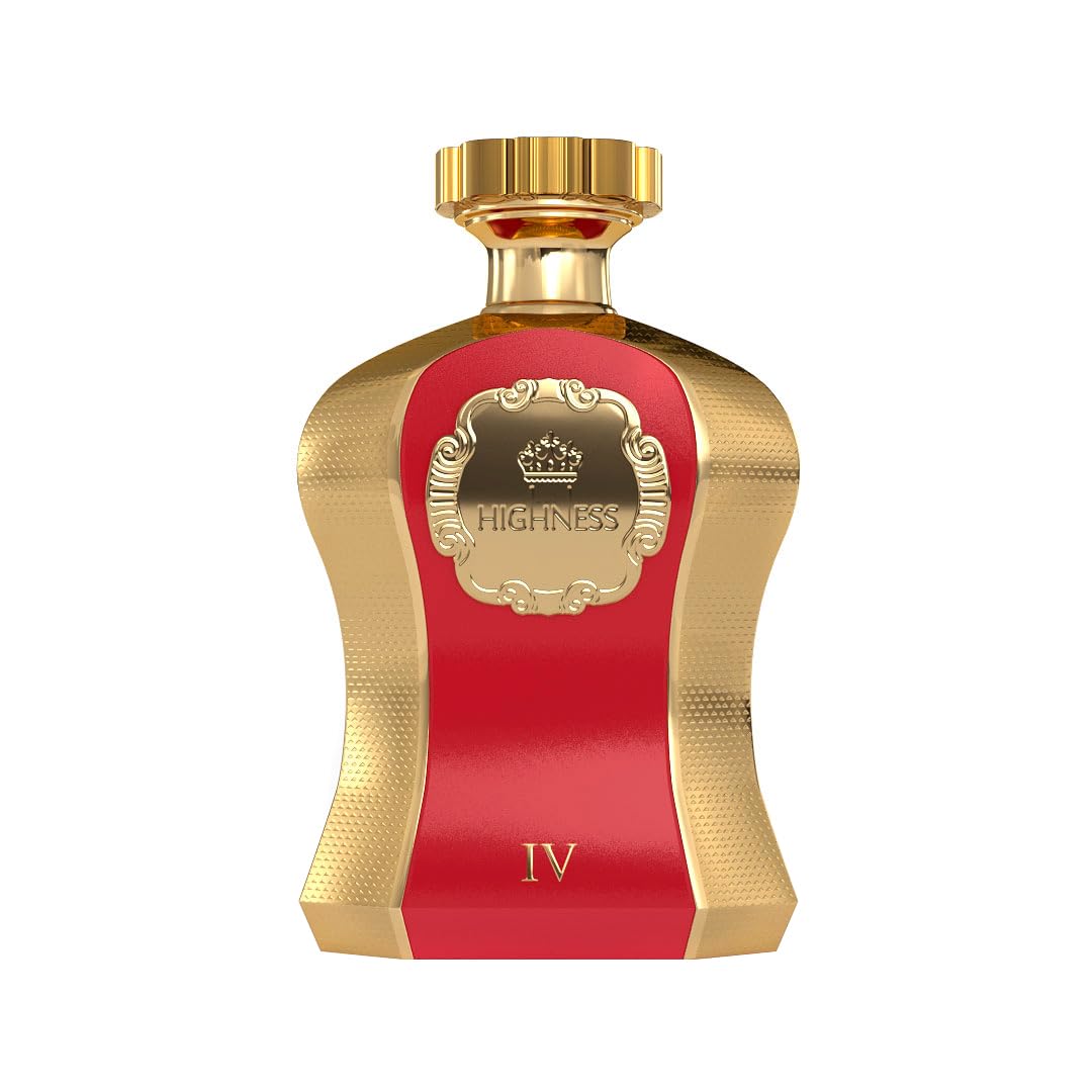 Afnan Highness IV Red EDP 100 ml Spray para él y ella, unisex, nuevo