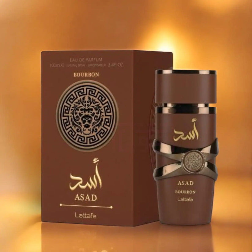 ASAD BOURBON EDP PARA HOMBRE - 100 ML (3,4 oz) DE LATTAFA