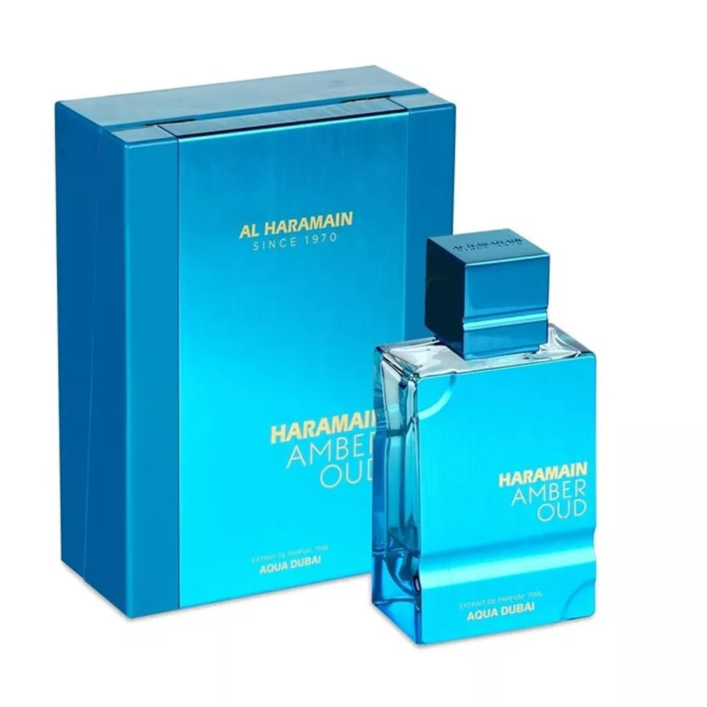 AL HARAMAIN AMBER OUD AQUA DUBAI UNISEX 3.4 OZ EDP SP
