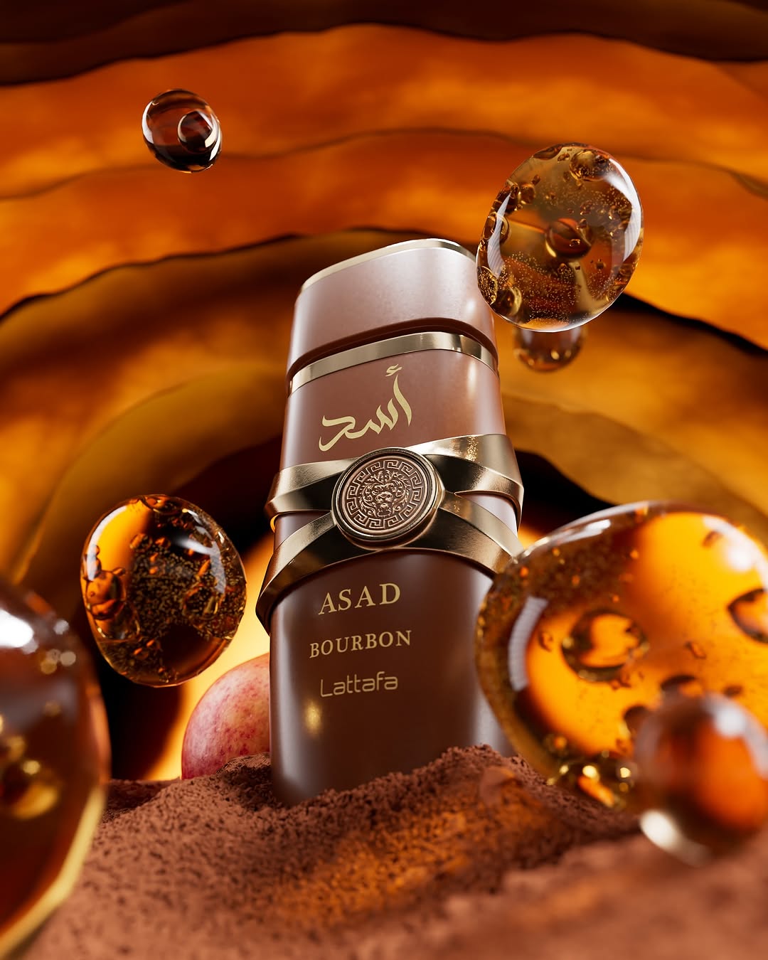ASAD BOURBON EDP PARA HOMBRE - 100 ML (3,4 oz) DE LATTAFA