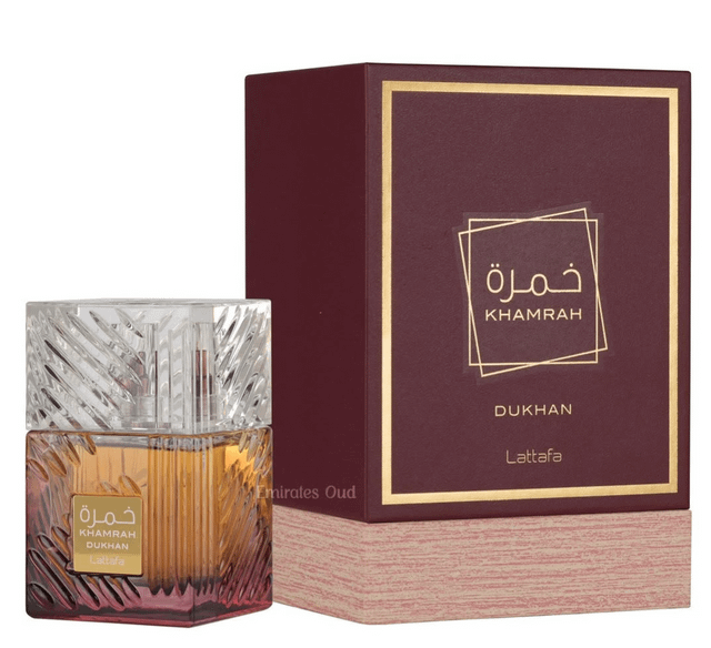 Khamrah Dukhan Lattafa Perfumes Masculino