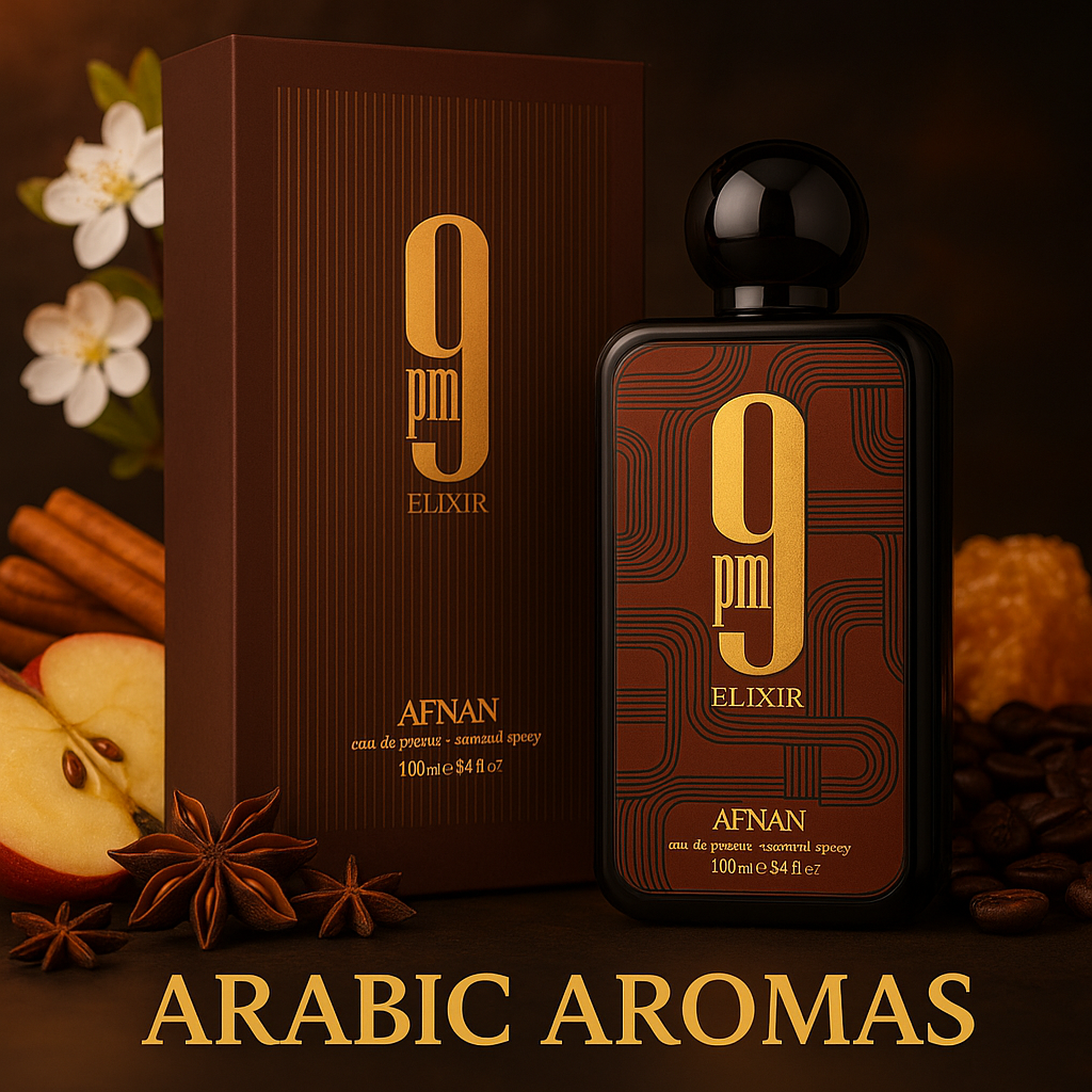 9 PM ELIXIR EDP - 100 ML (3.4oz) BY AFNAN (NEW LAUNCH )