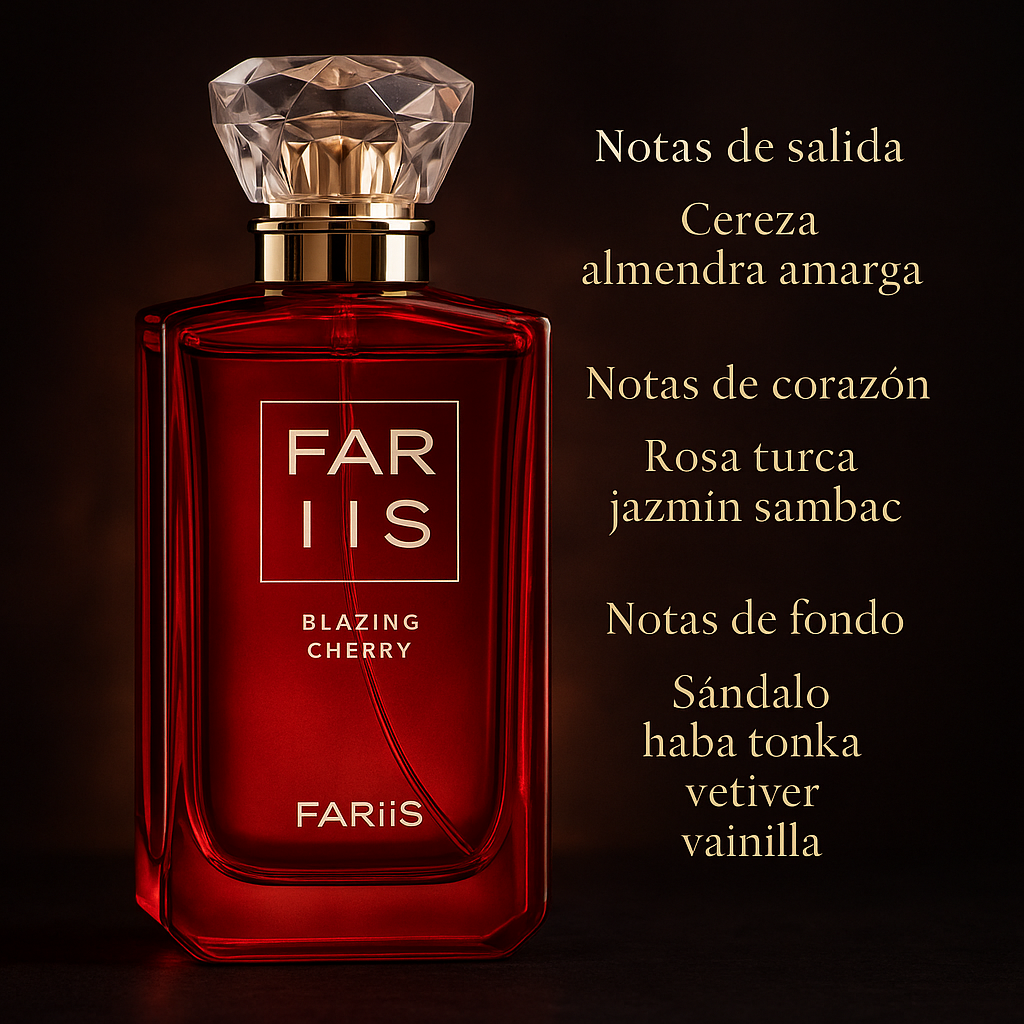 KYRA BLAZING CHERRY UNISEX EDP- 100ML (3.4oz) BY FARIIS