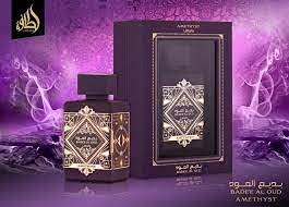 Lattafa Perfumes Bade'e Al Oud Amethyst for Unisex Eau de Parfum Spray, 3.4 Ounce