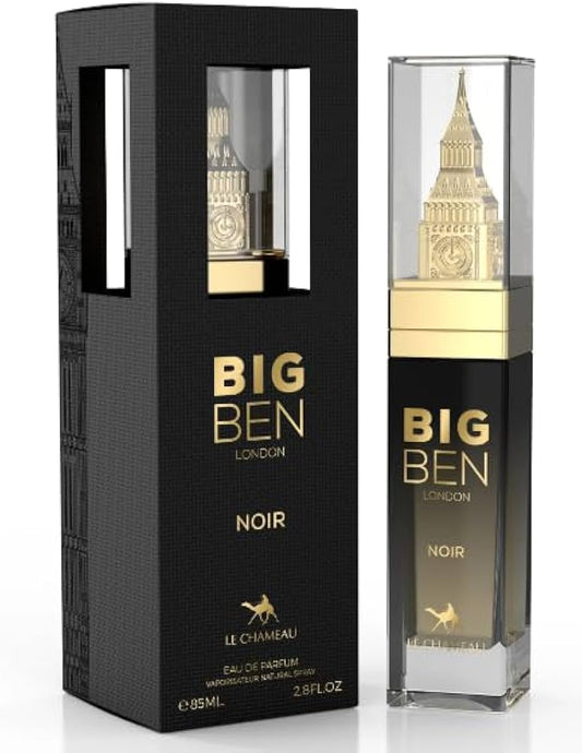 Big Ben London Noir Eau de Parfum para hombre, 2.8 fl oz/3.4 fl oz por EMPER