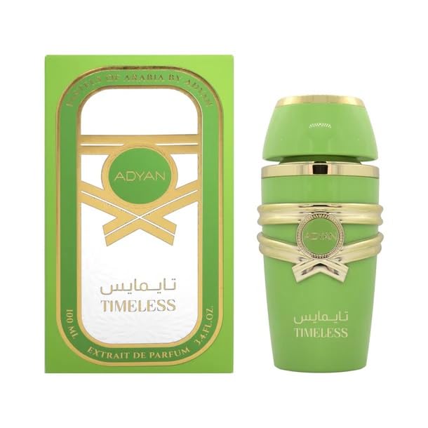 Timeless Pastels of Arabia by Anfar 100Ml (3.4Oz) - Extract de Parfum With a Mix of Pepper, Ginger, Pistachio, Bergamot, Hazelnut, Rum, Cardamom - Long Lasting Fragrance - Arabian Perfume