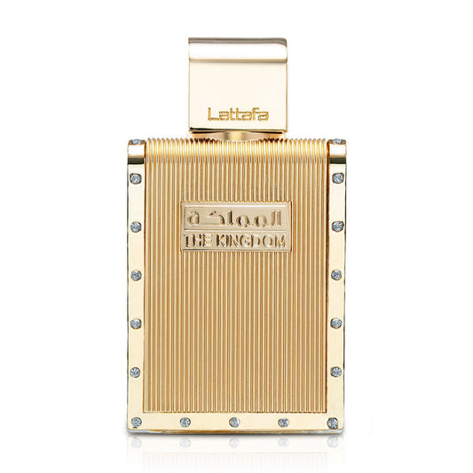 Lattafa The Kingdom Eau De Parfum Spray para hombre, 3.4 onzas