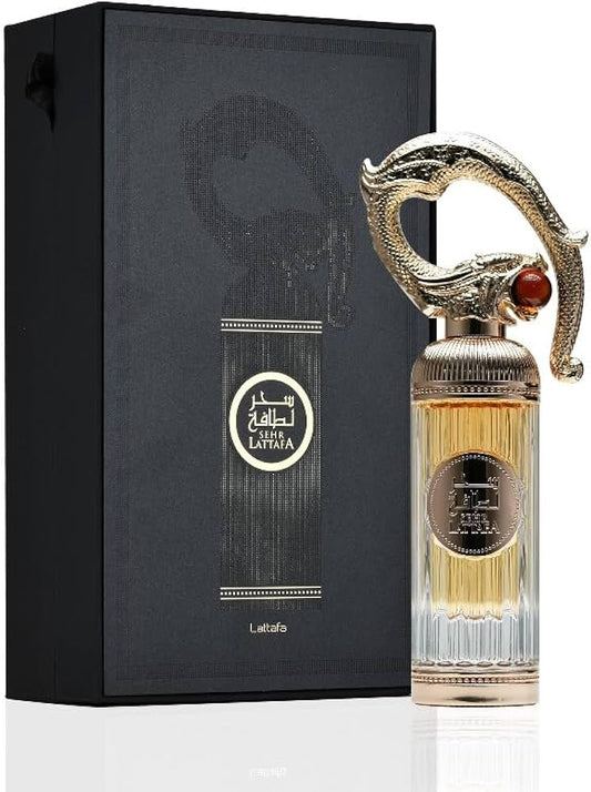 Lattafa Sehr Eau de Parfum Spray para Unisex, 3.4 onzas13oct_01:02