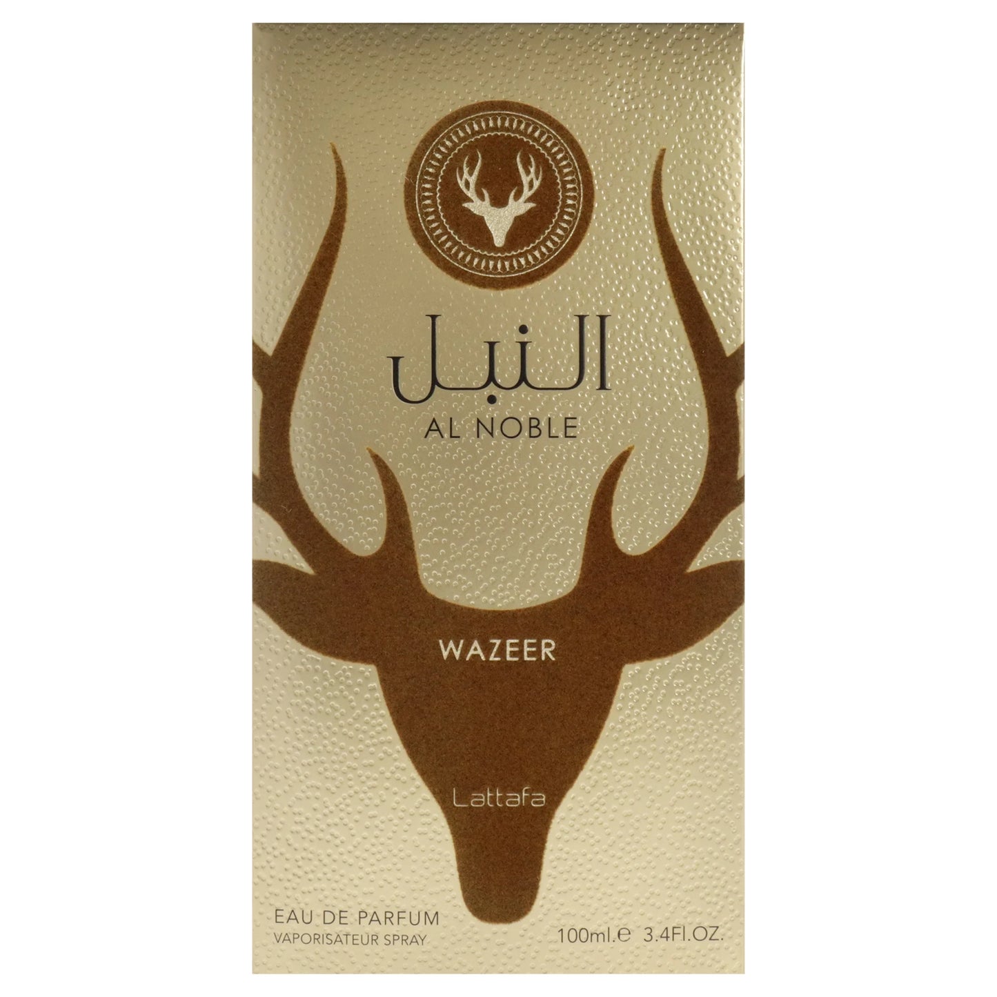 Al Noble Wazeer by Lattafa Eau De Parfum 3.4oz/100ml Spray New With Box