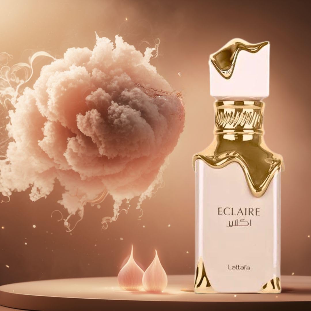 Lattafa Eclaire Perfume/Colonia para mujer Eau de Parfum 3.4 oz Edp