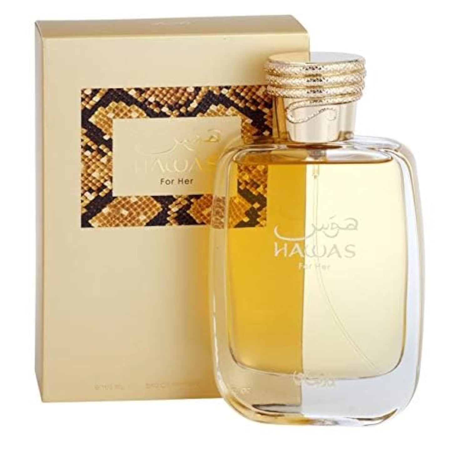 RASASI Hawas Eau de Parfum Spray para mujer, 3.4 onzas