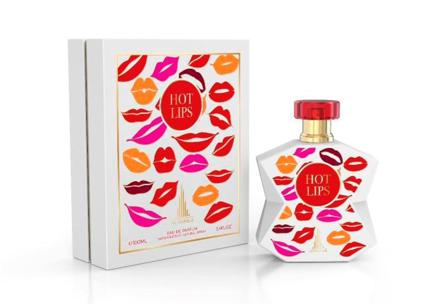 Metropolis Hot Lips For Women Eau de Parfum by Emper – 100ML/3.4 Fl.Oz