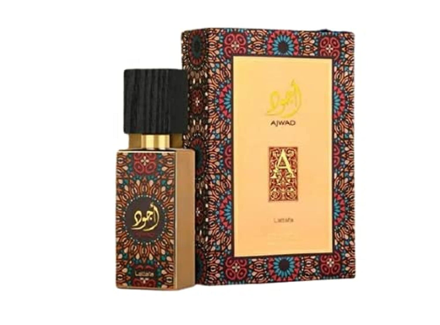 Lattafa Ajwad Eau De Parfum Spray para Unisex, 2.0 onzas