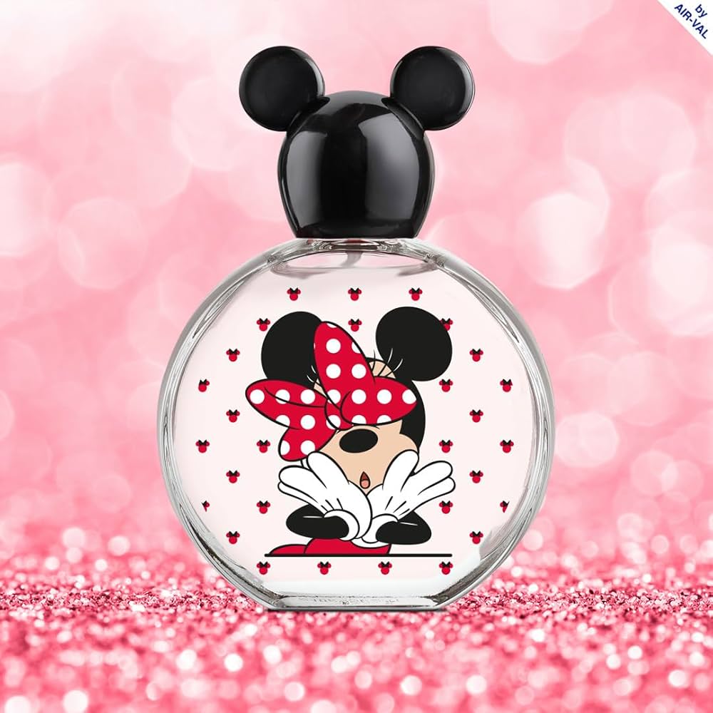 Minnie Mouse, Disney, Fragancia, para niños, Eau de Toilette, EDT, 3.4oz, 3.4 fl oz, perfume, aerosol, hecho en España,