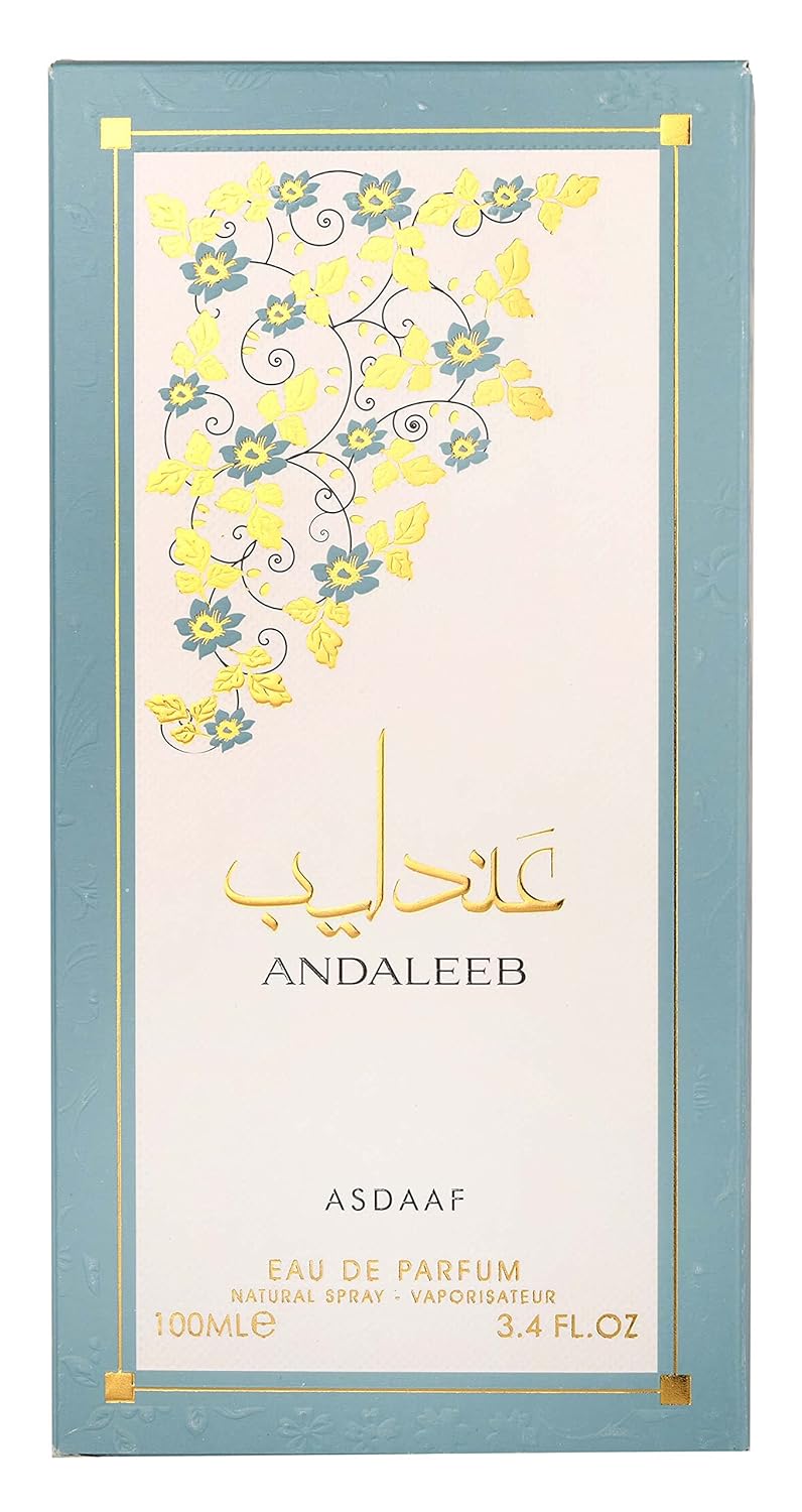 Asdaaf Andaleeb for Unisex Eau de Parfum Spray, 3.4 Ounces / 100 ml