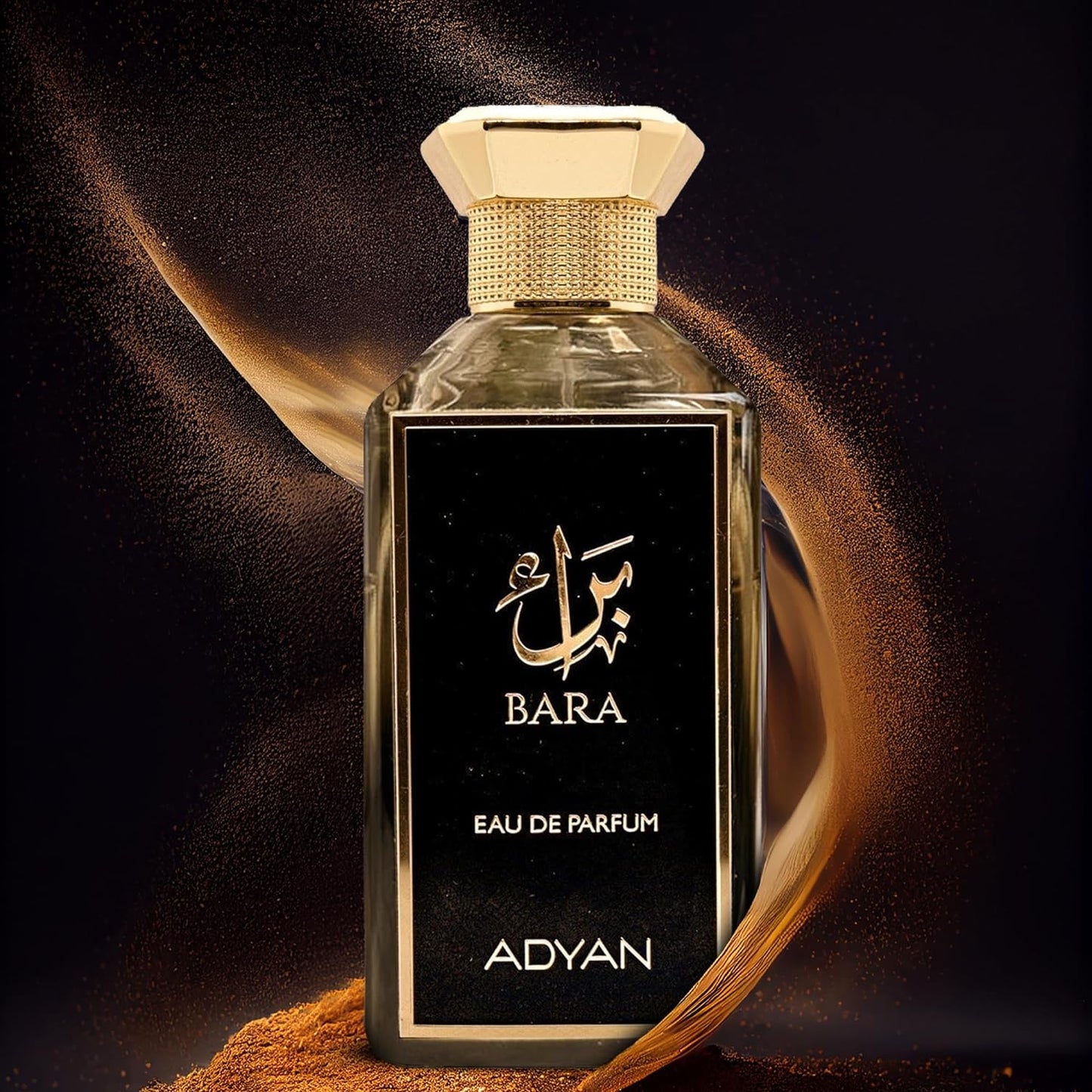 BARA Eau de Parfum (EDP) - 100ml | Unisex Fragrance with Cognac Top Note, Cinnamon, Tonka Bean, Oak Middle Notes, and Praline, Vanilla, Sandalwood Base Notes I Luxurious and Sophisticated