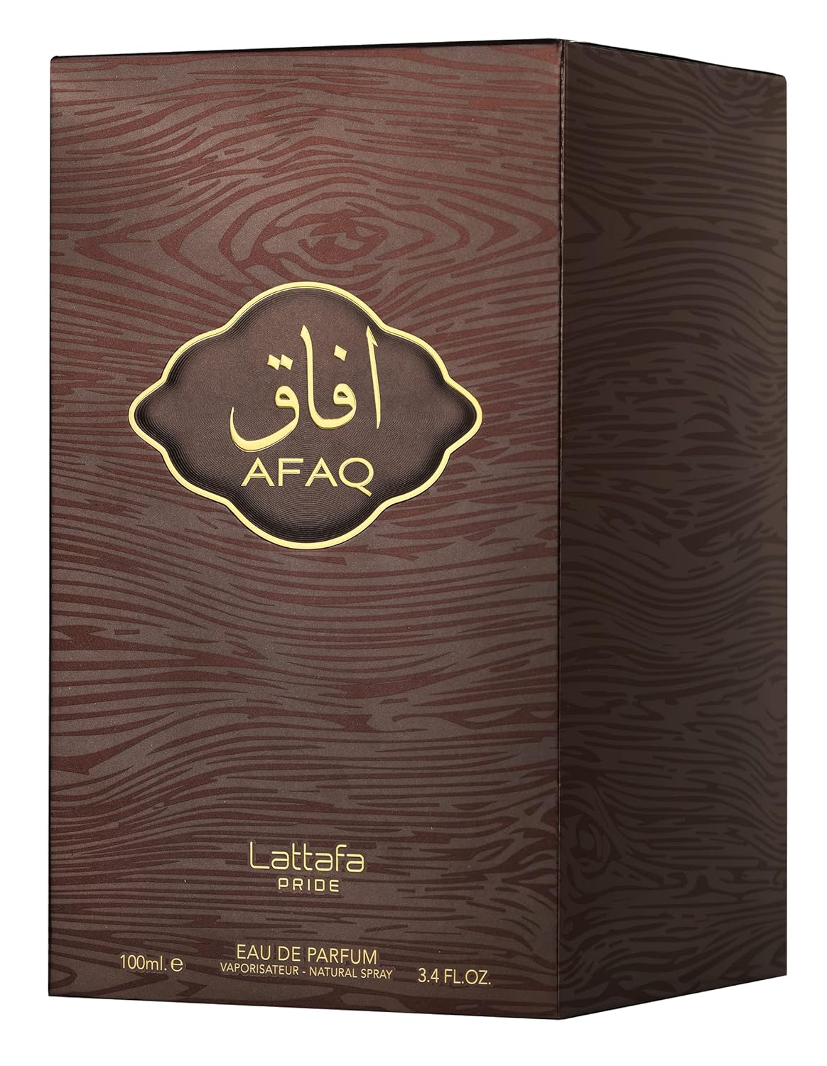 Lattafa Afaq Eau De Parfum Spray for Men, 3.4 Ounce