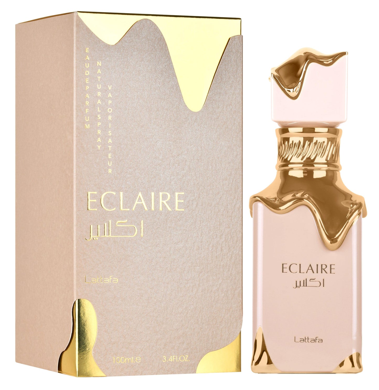 Lattafa Eclaire Perfume/Colonia para mujer Eau de Parfum 3.4 oz Edp