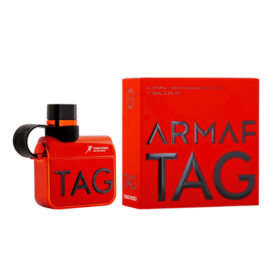 TAG Him Uomo Rosso Men EDP- 100 ML (3.4 oz) By Armaf