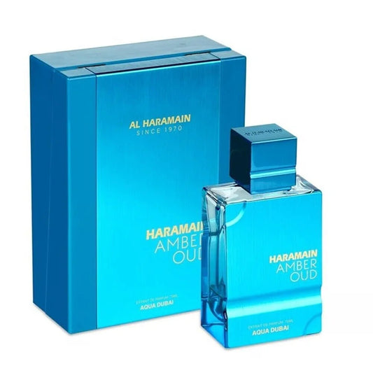 Al Haramain Unisex Amber Oud Aqua Dubai Extrait de Parfum Spray 2.5 oz