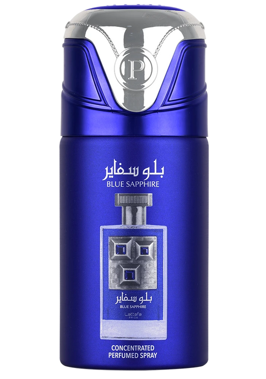 Blue Sapphire Lattafa Perfumes Unisex Perfumed Spray 8.5 fl oz