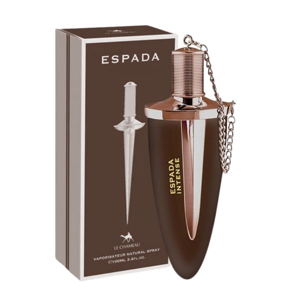 Emper Le chameau ESPADA INTENSE for men pour homme, eau de toilette, vaporisateur, 100 ml (3.4 FL. OZ)