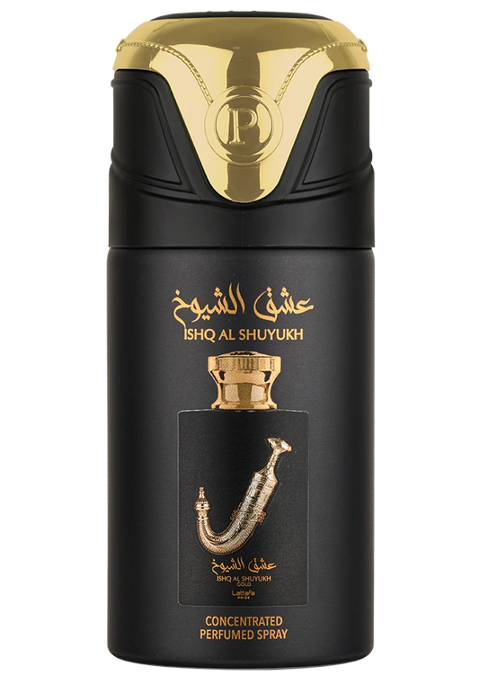 Ishq Al Shuyukh Gold Lattafa Perfumes Unisex Perfumed Spray 8.5 fl oz