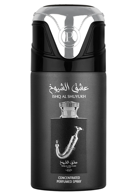 Ishq Al Shuyukh Silver Lattafa Perfumes Unisex Perfumed Spray 8.5 fl oz