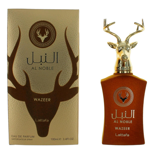 Al Noble Wazeer by Lattafa Eau De Parfum 3.4oz/100ml Spray New With Box