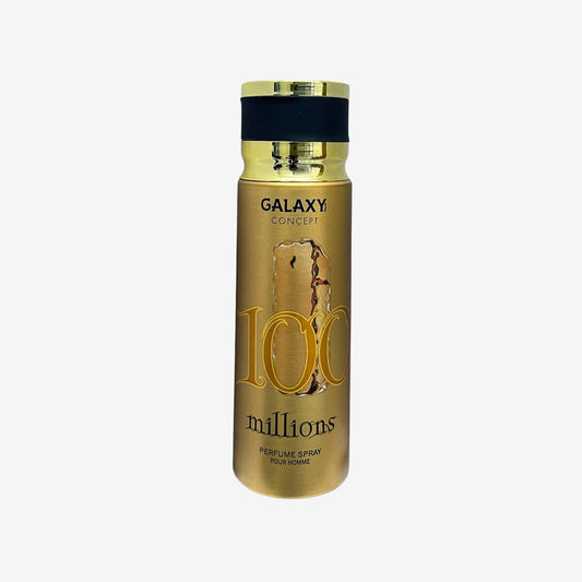 Perfume en espray corporal Galaxy Plus Concept 100 Millions: inspirado en 1 Million