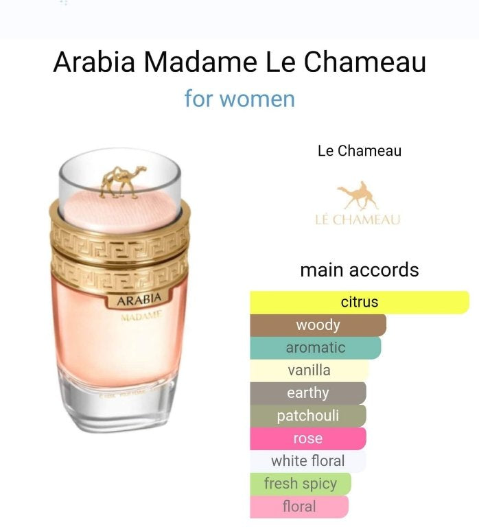 Arabia Madame de Le Chameau