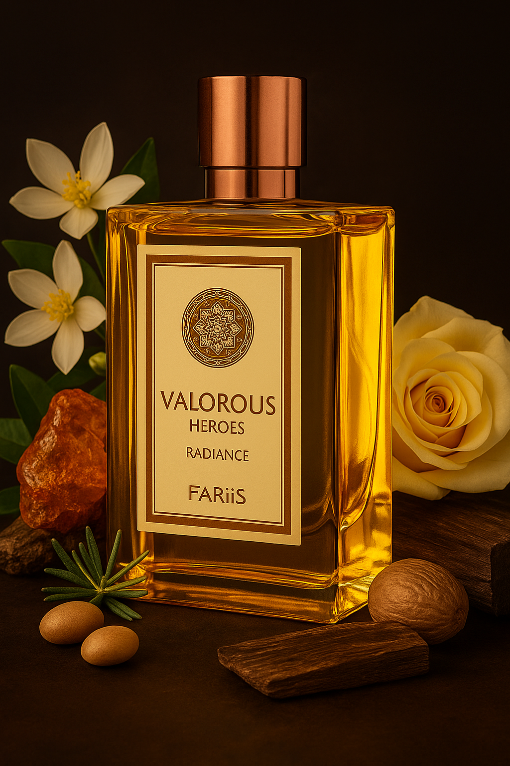 VALOROUS HEROES RADIANCE MEN EDP- 100ML (3.4oz) POR FARIIS