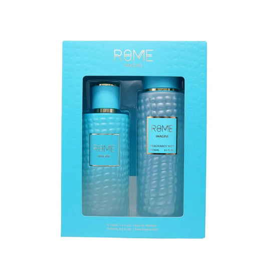 SET DE 2 PIEZAS ROME IMAGINE POUR HOMME EDP - 96 ml + 250 ml DE BHARARA