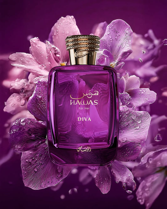 HAWAS DIVA WOMEN EDP - 100ML (3.40z) by RASASI
