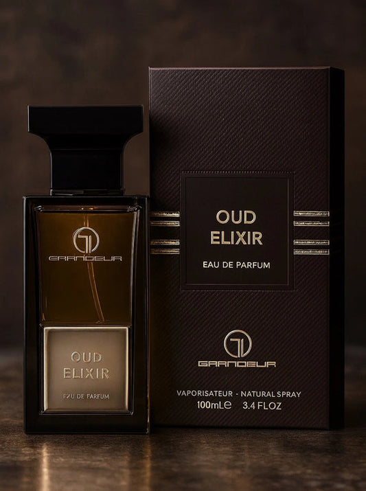 OUD ELIXIR MEN EDP - 100ML (3.4oz) DE GRANDEUR ELITE