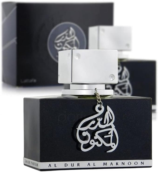 AL DUR AL MAKNOON SILVER MEN EDP - 100ML (3.4Oz) BY LATTAFA