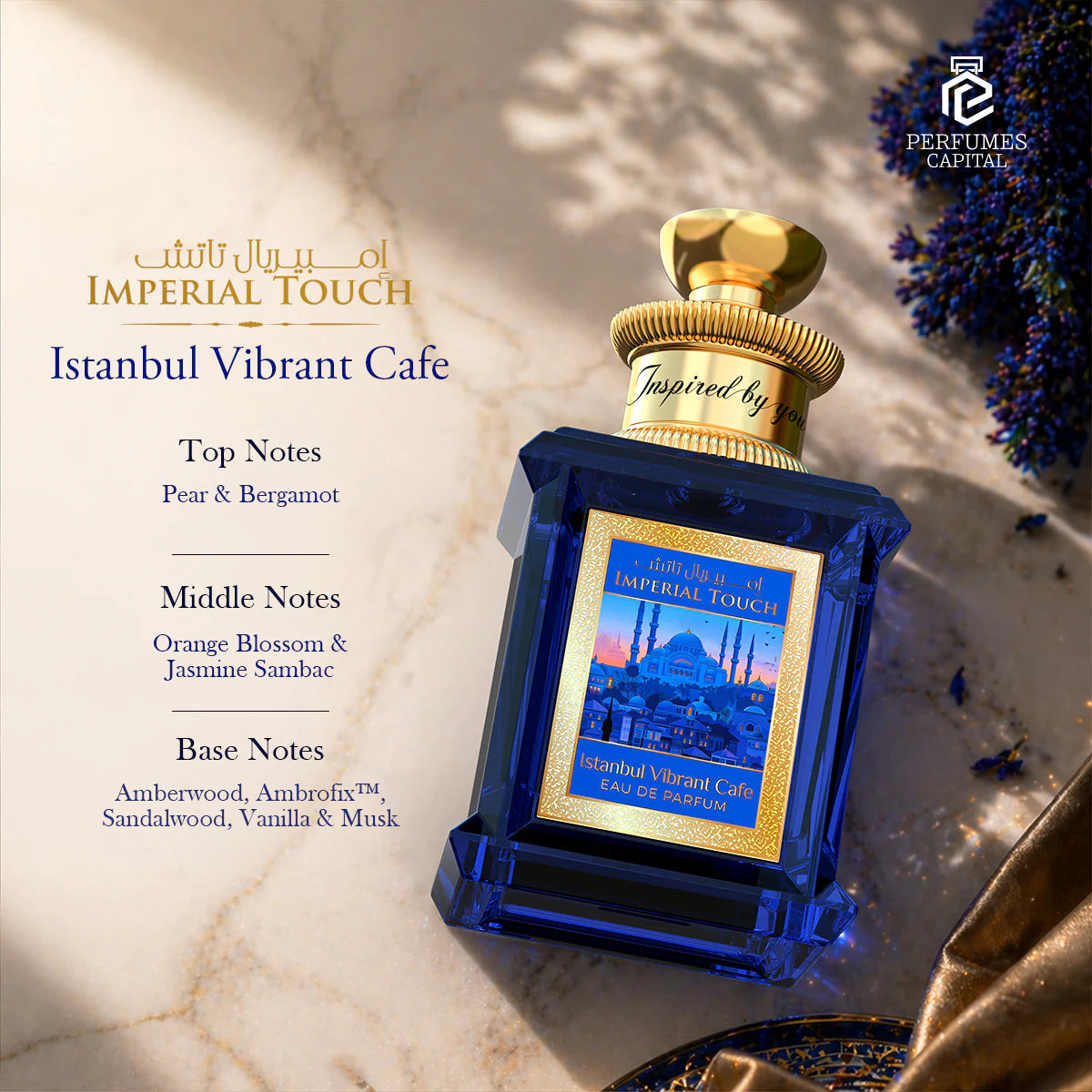Imperial Touch Estambul Vibrante Café 100ml Eau de Parfum Por Emper