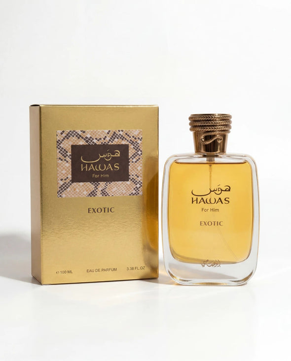 HAWAS EXOTIC MEN EDP - 100ML (3.40z) por RASASI