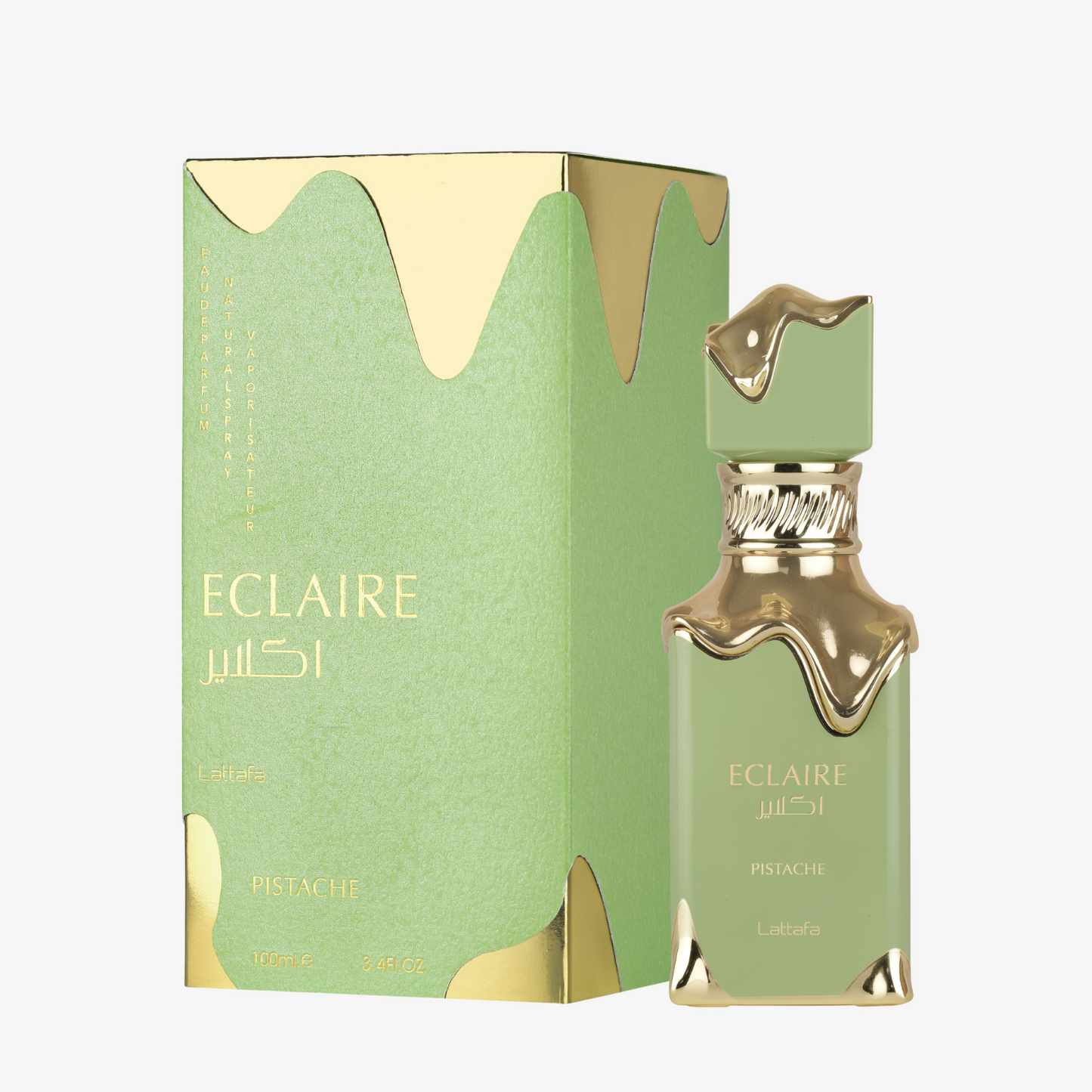 ECLAIRE PISTACHE UNISEX EDP - 100ML (3.40z) BY LATTAFA (NEW LAUNCH)