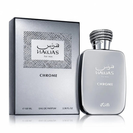 HAWAS CHROME MEN EDP - 100ML (3.40z) De RSASI