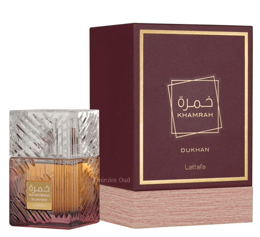 Khamrah Dukhan Lattafa Perfumes Masculino