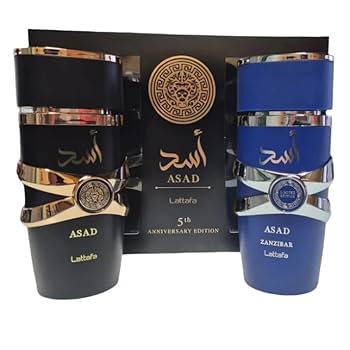 Asad & Asad Zanzibar Duo Gift Set by Lattafa 5th Anniversary Edition