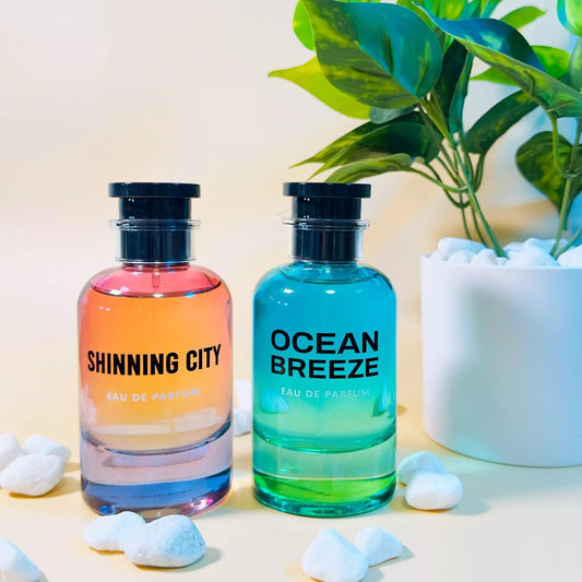 Milestone Emper Duo - Ocean Breeze & Shinning City - Eau de Parfum 100ml Each